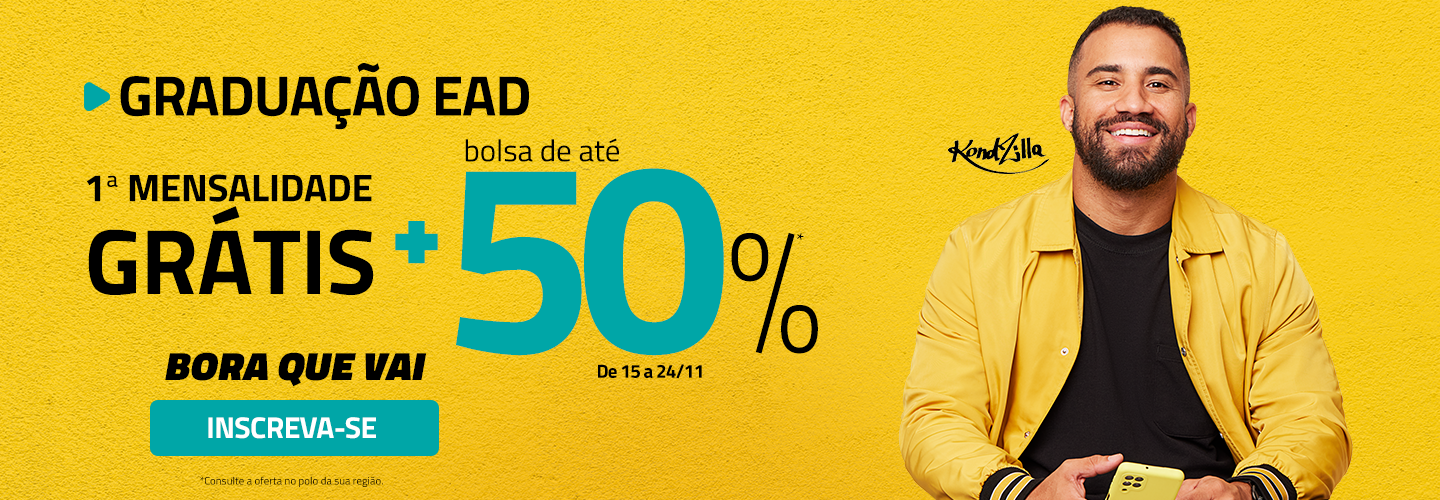 Oferta Graduação EAD - 15 a 24/11